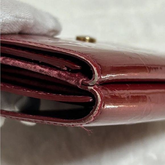 Louis Vuitton Monogram Vernis Porte Monet Bier Wallet - Picture 6 of 14